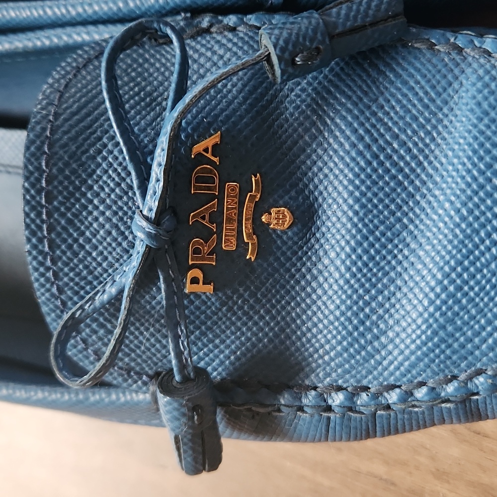 Prada royal blue Loafers. Size 38,5. 8US